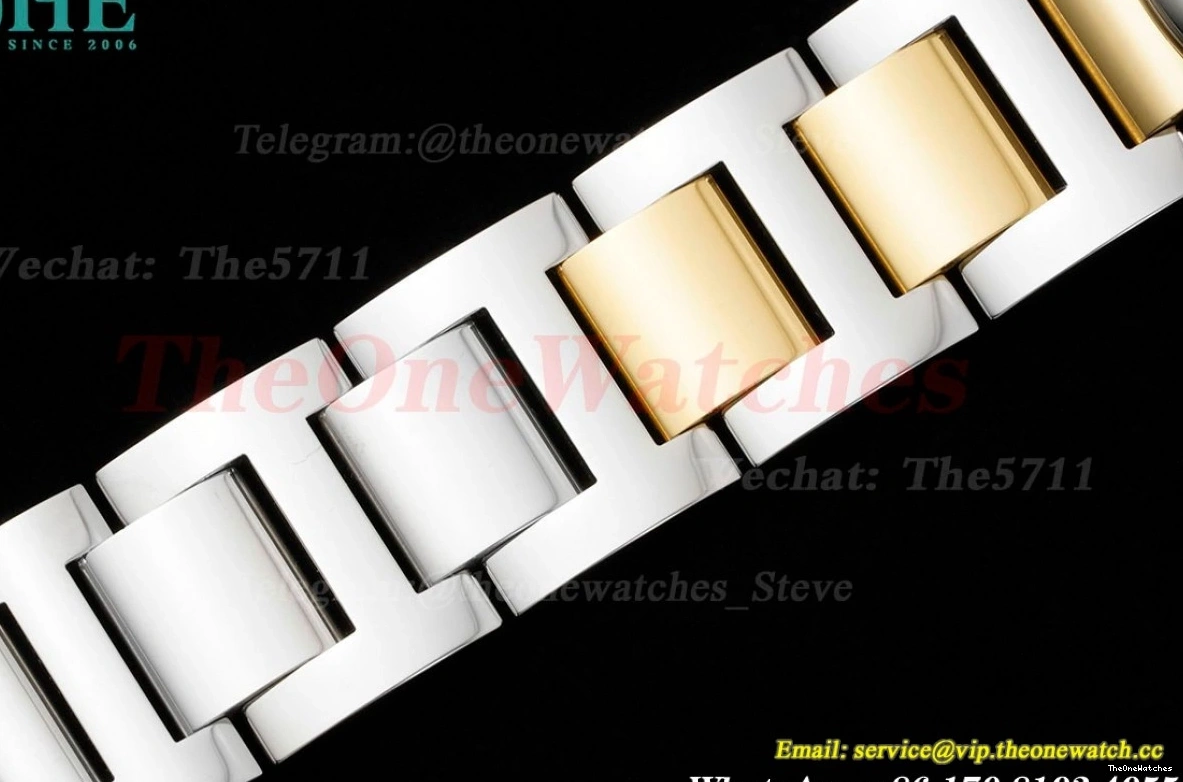 Ballon YG De Stk Bleu Wht 3KF Cartier A076 SS 36mm 0426